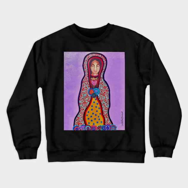 Peaceful Mama Crewneck Sweatshirt by Leslie Pino Durant